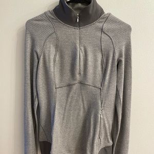 Lululemon Grey Half Zip Jacket